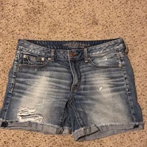 American Eagle Distressed Shorts